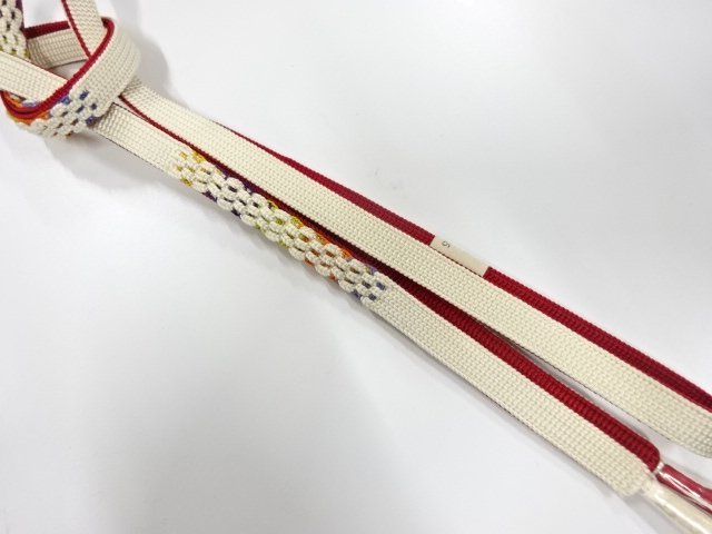 未使用品　正絹　手組帯締め